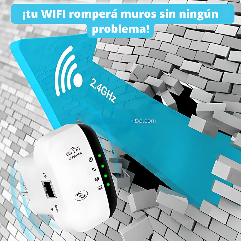 🛜Repetidor WiFi de Alta Potencia + Manual de Instalación Fácil