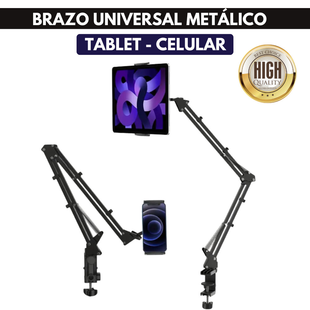Brazo Metálico Flexible Universal💪 + Envío Gratis!