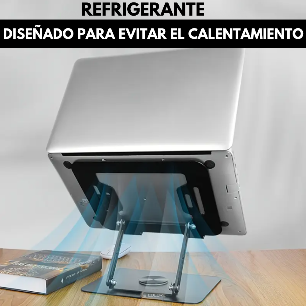 💻Holder Giratorio Metálico McBook/Todo Tipo De Portátil + Soporte Celular