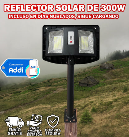 Reflector Solar de 300W - Tecnología solar de alto rendimiento